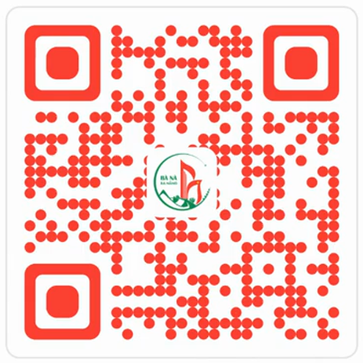 Mã QR truy cập Zalo Mini App Bà Nà số
