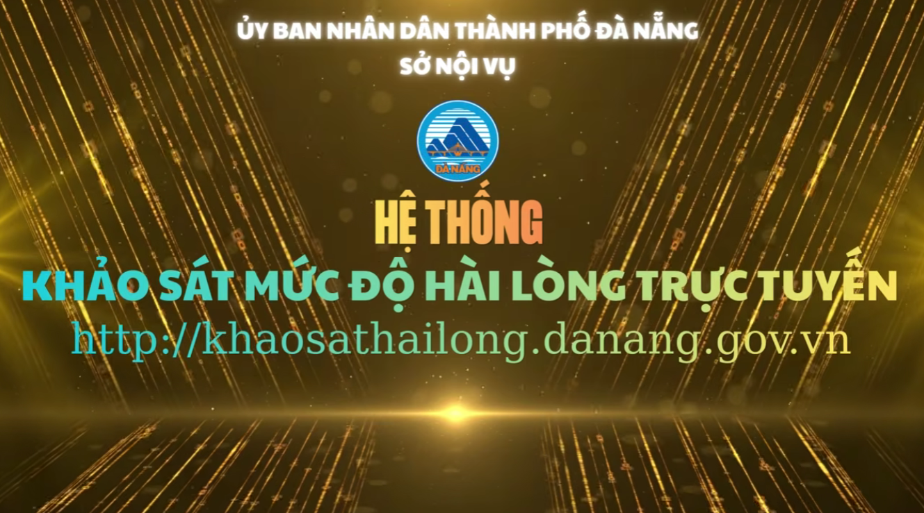 Hệ thống khảo sát mức độ hài lòng trực tuyến của người dân, doanh nghiệp đối với chất lượng cung ứng dịch vụ hành chính công thành phố